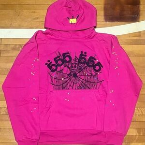 Pink Spider hoodie